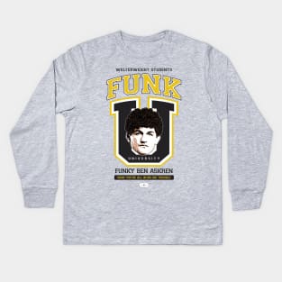 Funk University (Funky Edition) Kids Long Sleeve T-Shirt